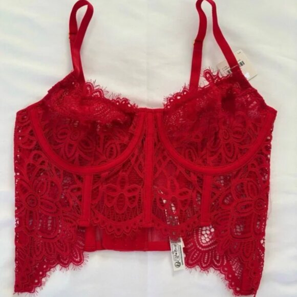 Brand New by Anthropologie The Giselle Lace Bustier - Picture 4 of 6